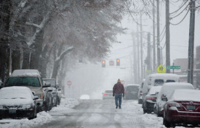 Χιονοπτώσεις. Δρόμοι κλειστοί, διακοπή κυκλοφορίας και αλυσίδες