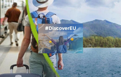 DiscoverEU. Αιτήσεις για δωρεάν ταξίδια στην Ευρώπη 2021