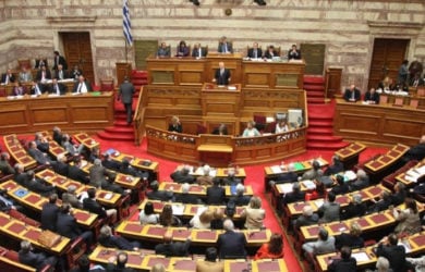 Βουλή των Ελλήνων - πολιτικά κόμματα
