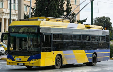 Τρόλεϊ. απεργία στάσεις εργασίας