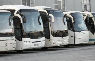 Μείωση τελών κυκλοφορίας 2021 για τα τουριστικά λεωφορεία