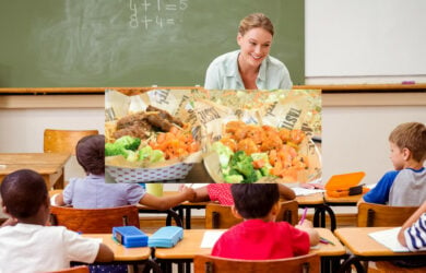 Δημοτικά σχολεία, σχολικά γεύματα