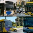 Λεωφορεία, Τρόλεϊ.