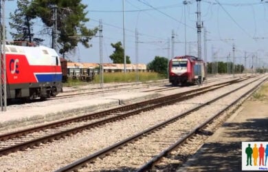 Hellenic Train Ακινητοποίηση αμαξοστοιχίας Intercity λόγω προβλήματος ηλεκτροδότησης